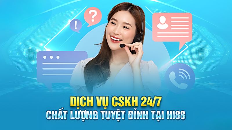 Hệ thống CSKH chuyên nghiệp tại Hi88vip1